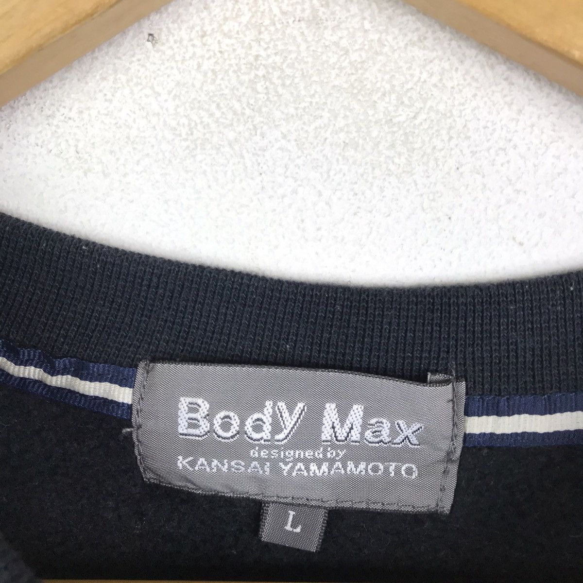 Kansai Yamamoto Vintage Kansai Yamamoto Body Max Box Logo Sweatshirt Size US L / EU 52-54 / 3 - 6 Thumbnail