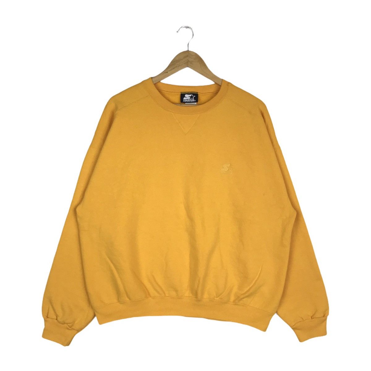 Starter Vintage Starter Athletic Small Logo-Embroidery Sweatshirt Size US L / EU 52-54 / 3 - 1 Thumbnail