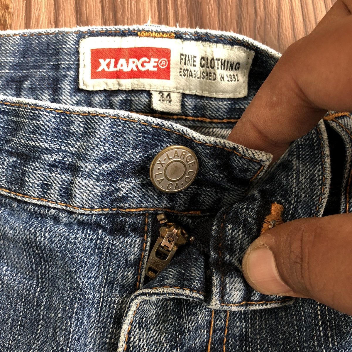 Xlarge Xlarge Denim Jeans Size US 34 / EU 50 - 5 Thumbnail