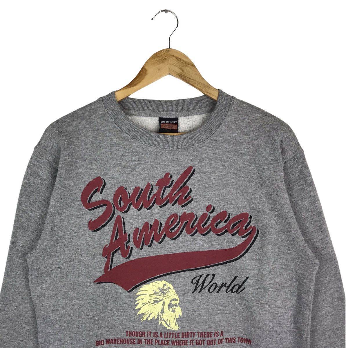 Vintage Vintage South America World Sweatshirt Size US L / EU 52-54 / 3 - 2 Thumbnail