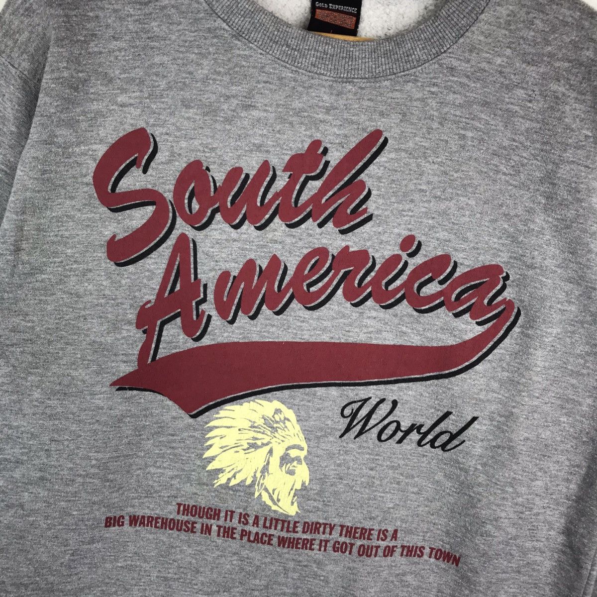 Vintage Vintage South America World Sweatshirt Size US L / EU 52-54 / 3 - 3 Thumbnail