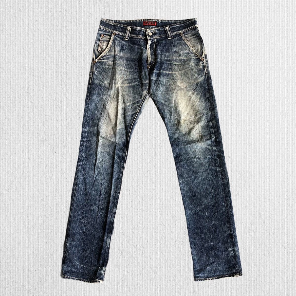 Johnbull × KOJIMA GENES × Vintage Vintage Johnbull Kojima Japan Denim Jeans Size US 34 / EU 50 - 1 Thumbnail