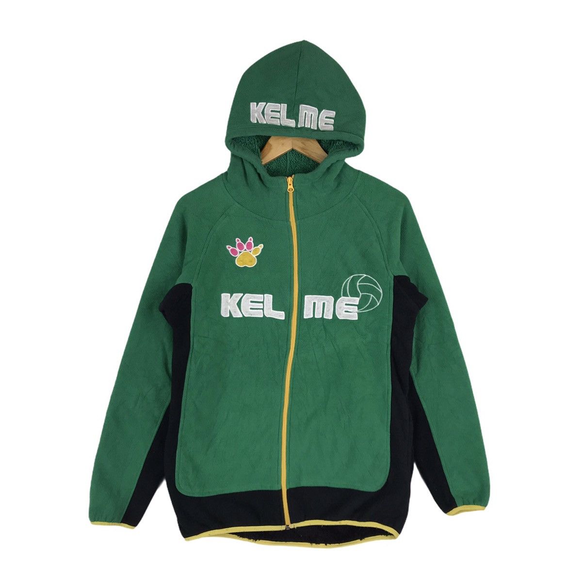 Vintage Vintage Kelme Zipper Fleece Hoodie Pullover Size US M / EU 48-50 / 2 - 1 Thumbnail
