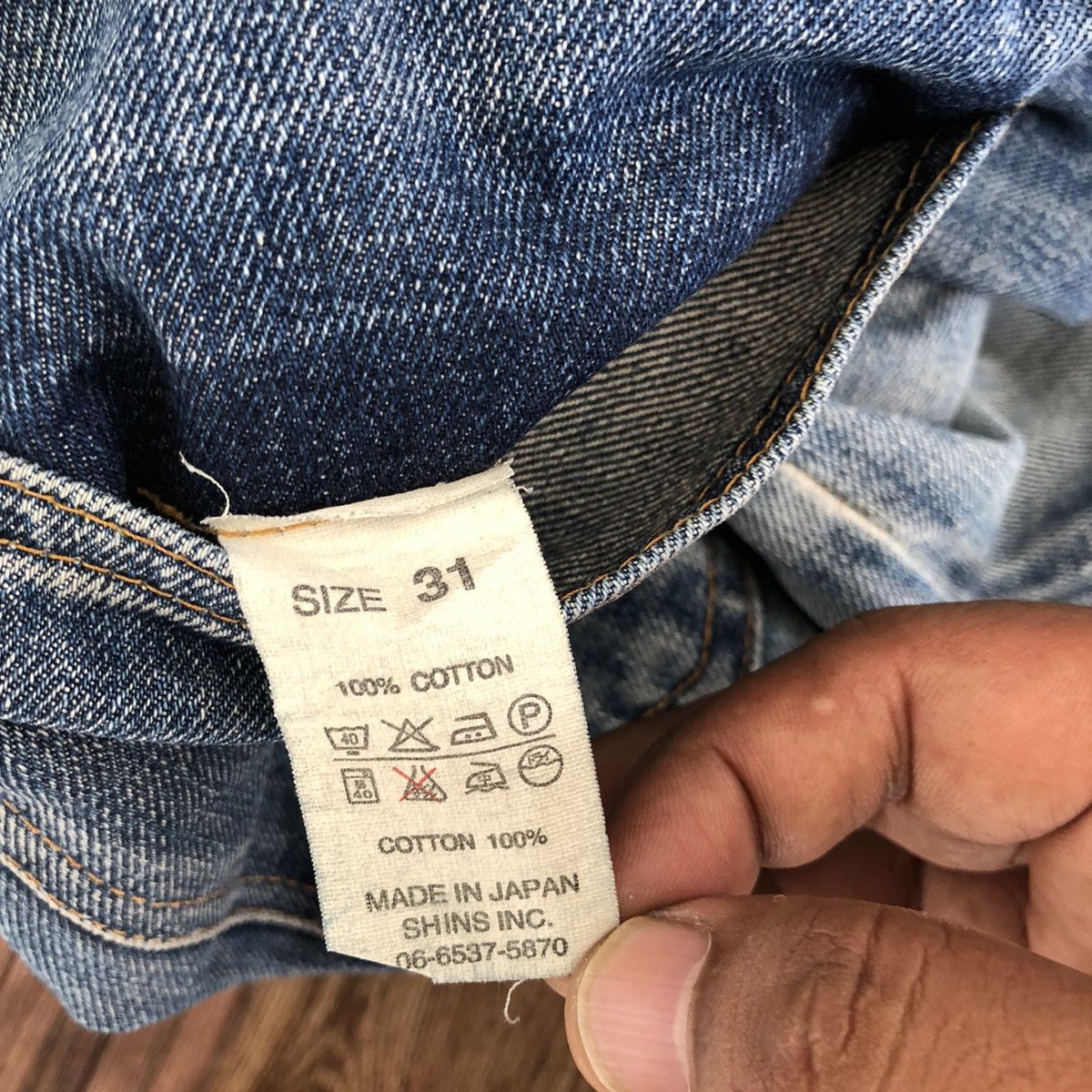 Denime Vintage Denime Selvedge Denim Jeans Size US 32 / EU 48 - 6 Thumbnail