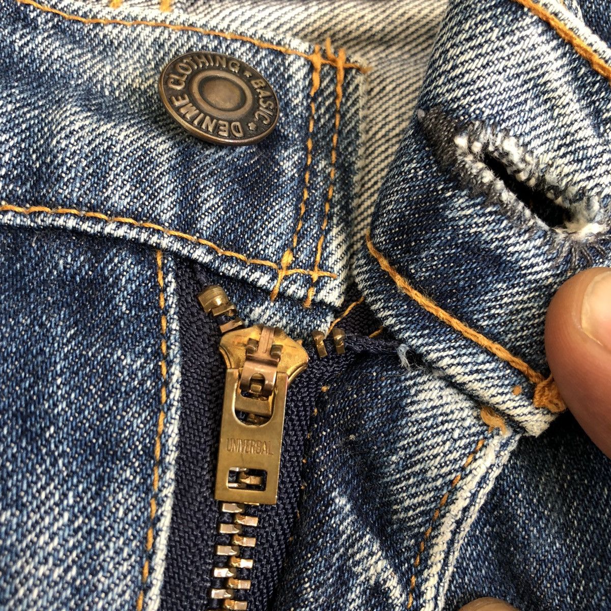 Denime Vintage Denime Selvedge Denim Jeans Size US 32 / EU 48 - 5 Thumbnail