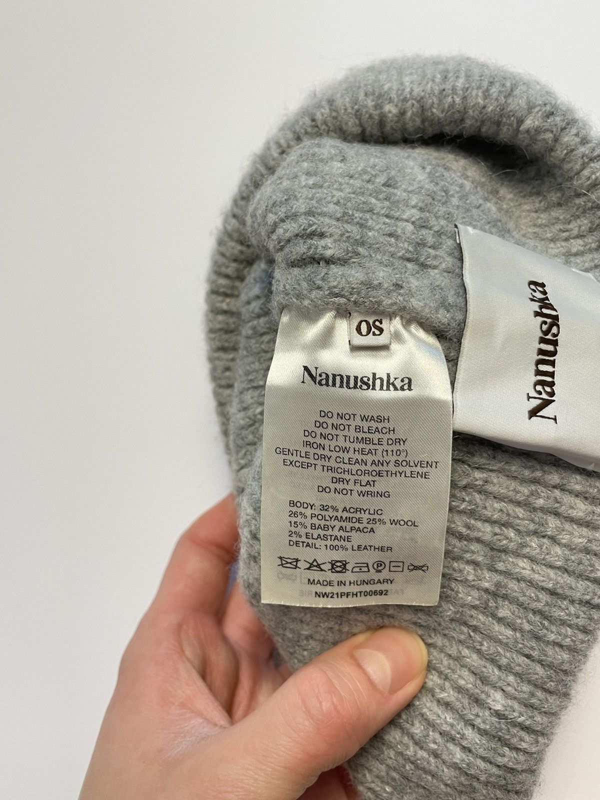 Nanushka Nanushka N-logo Beanie Size ONE SIZE - 7 Thumbnail