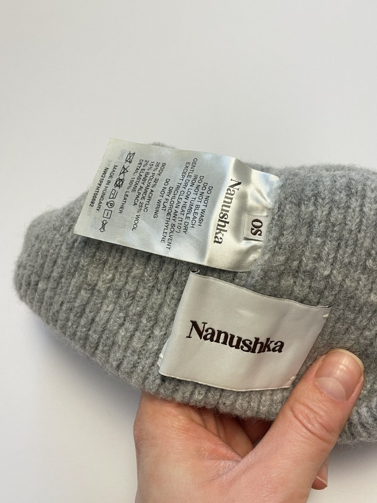 Nanushka Nanushka N-logo Beanie Size ONE SIZE - 6 Thumbnail