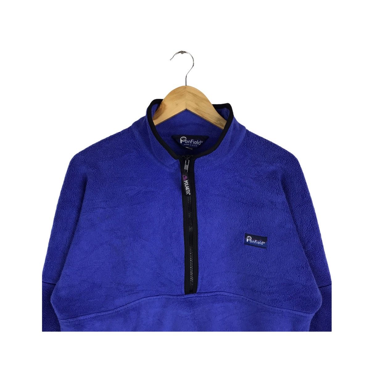 Penfield Vintage 90s Penfield Polartec Fleece Half Zipper Sweatshirt Size US M / EU 48-50 / 2 - 2 Thumbnail