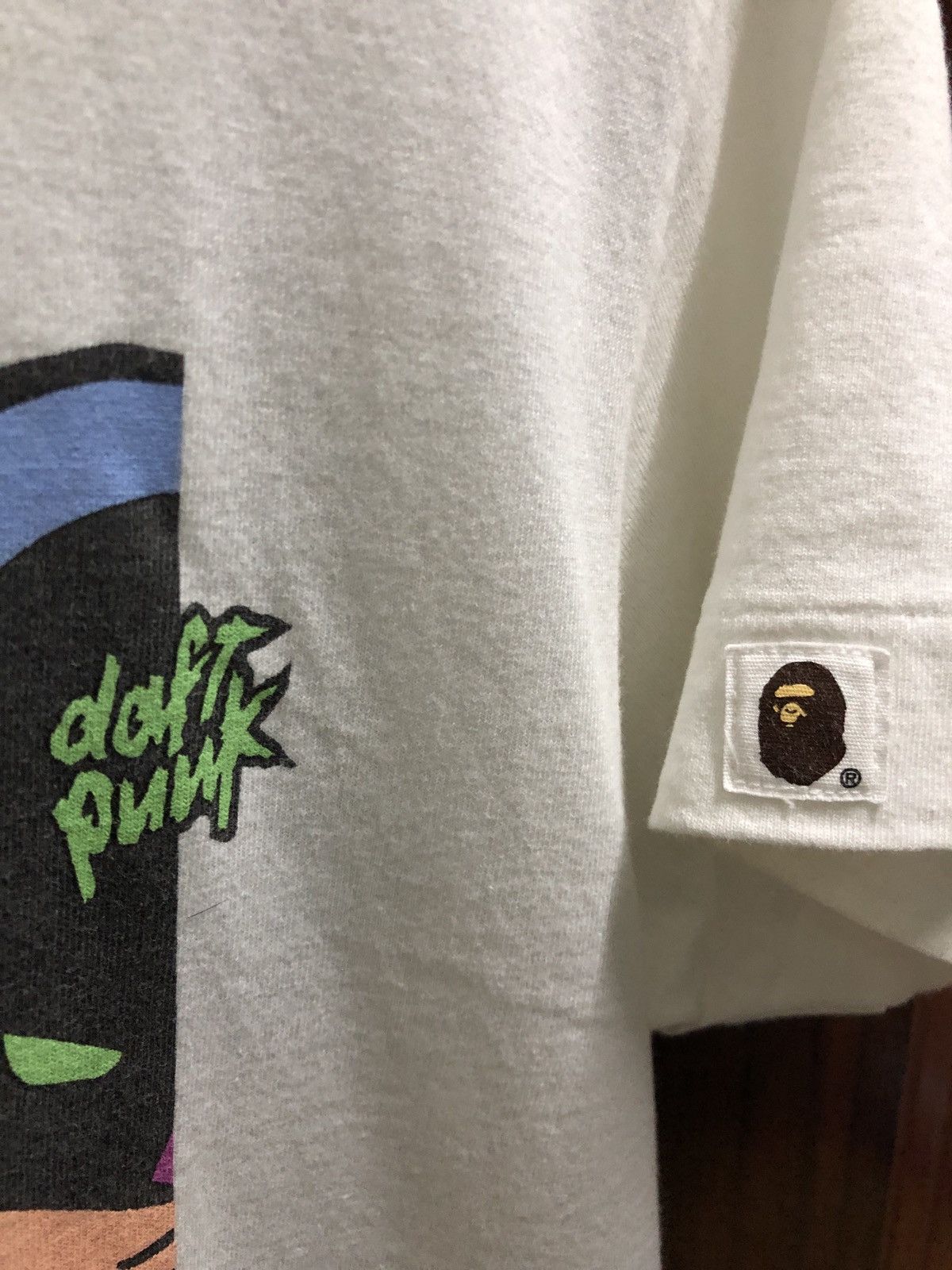 Bape Bape x Daft Punk Tee Size US M / EU 48-50 / 2 - 3 Thumbnail