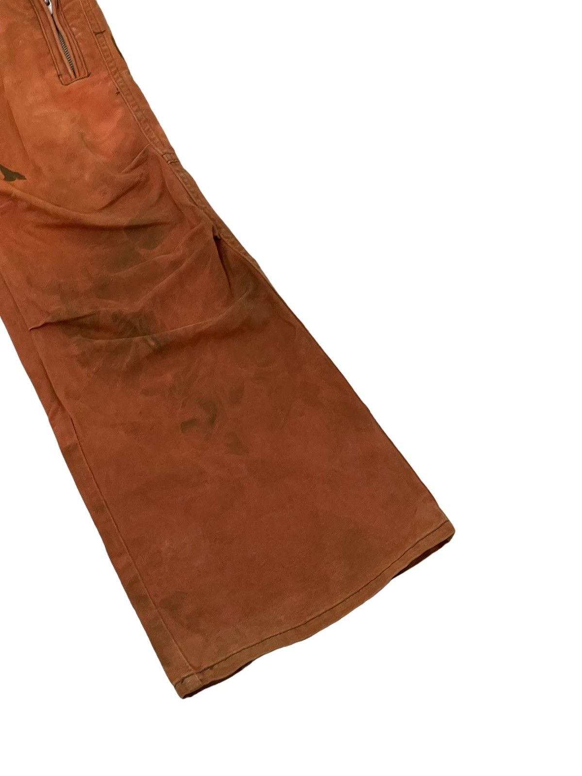 GOSTAR DE FUGA Flare Cargo Pant Fuga Unusual Bleach Boot Cut 3🟦7 Size US 32 / EU 48 - 13 Thumbnail