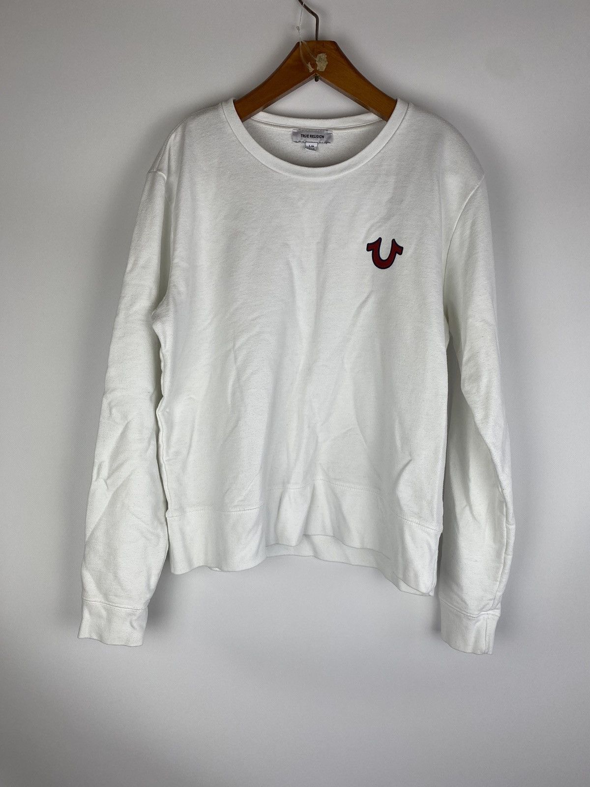 True Religion × Vintage True Religion Sweatshirt Big Logo Size US L / EU 52-54 / 3 - 2 Thumbnail