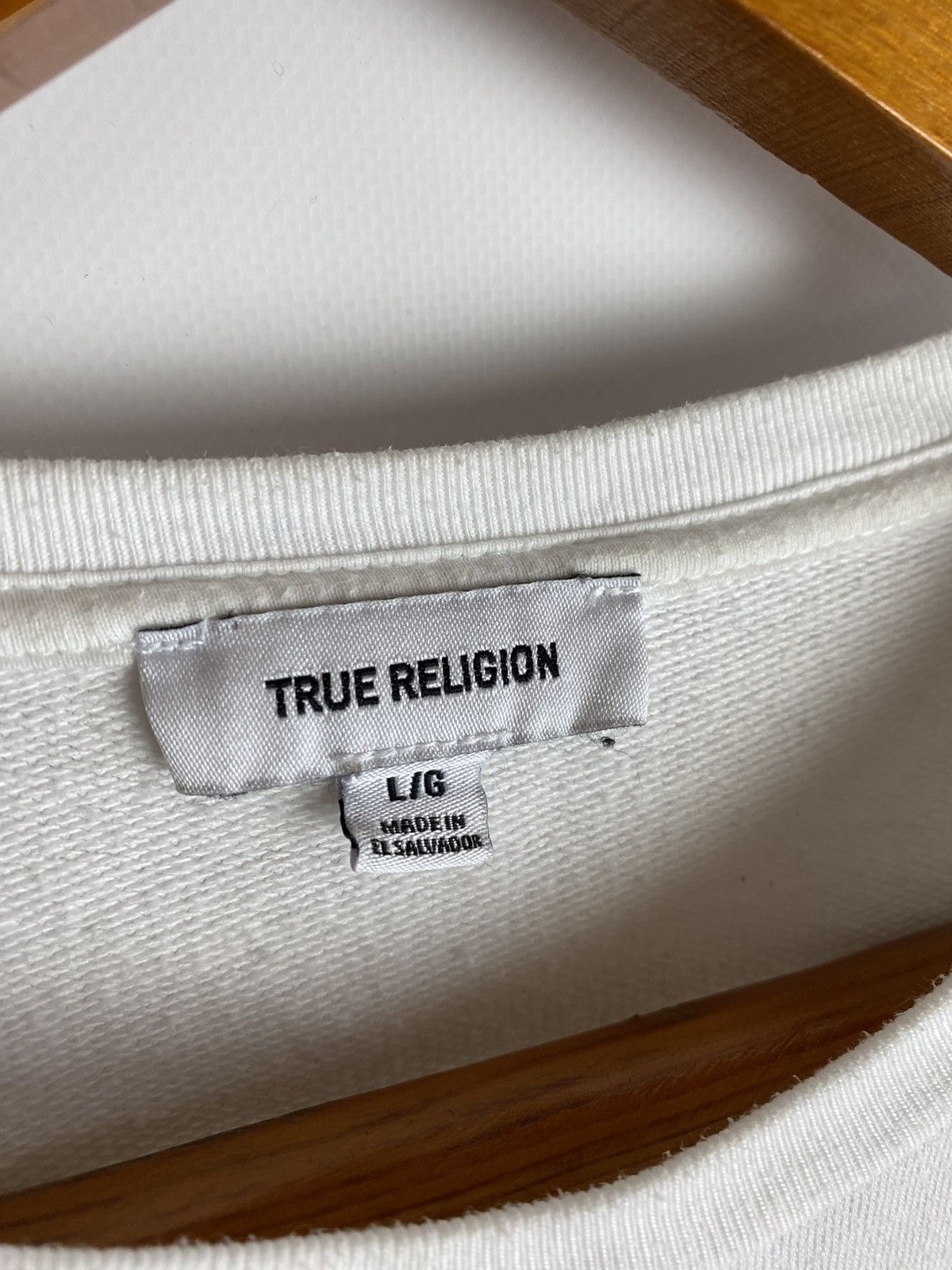True Religion × Vintage True Religion Sweatshirt Big Logo Size US L / EU 52-54 / 3 - 3 Thumbnail