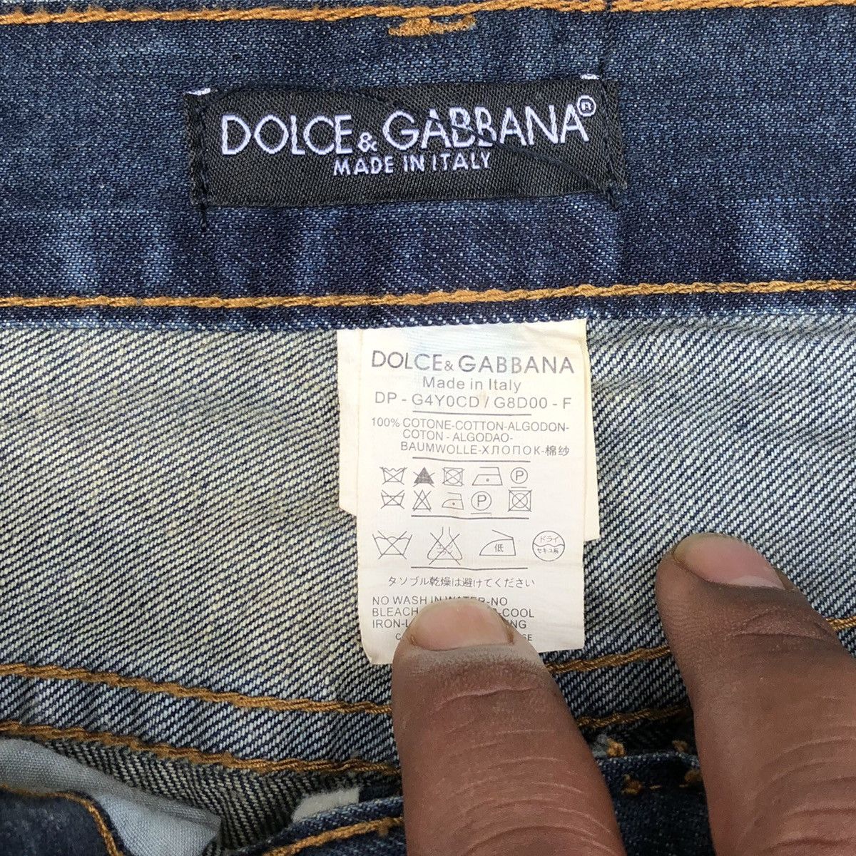 Dolce & Gabbana D&G denim jeans Size US 33 - 5 Thumbnail