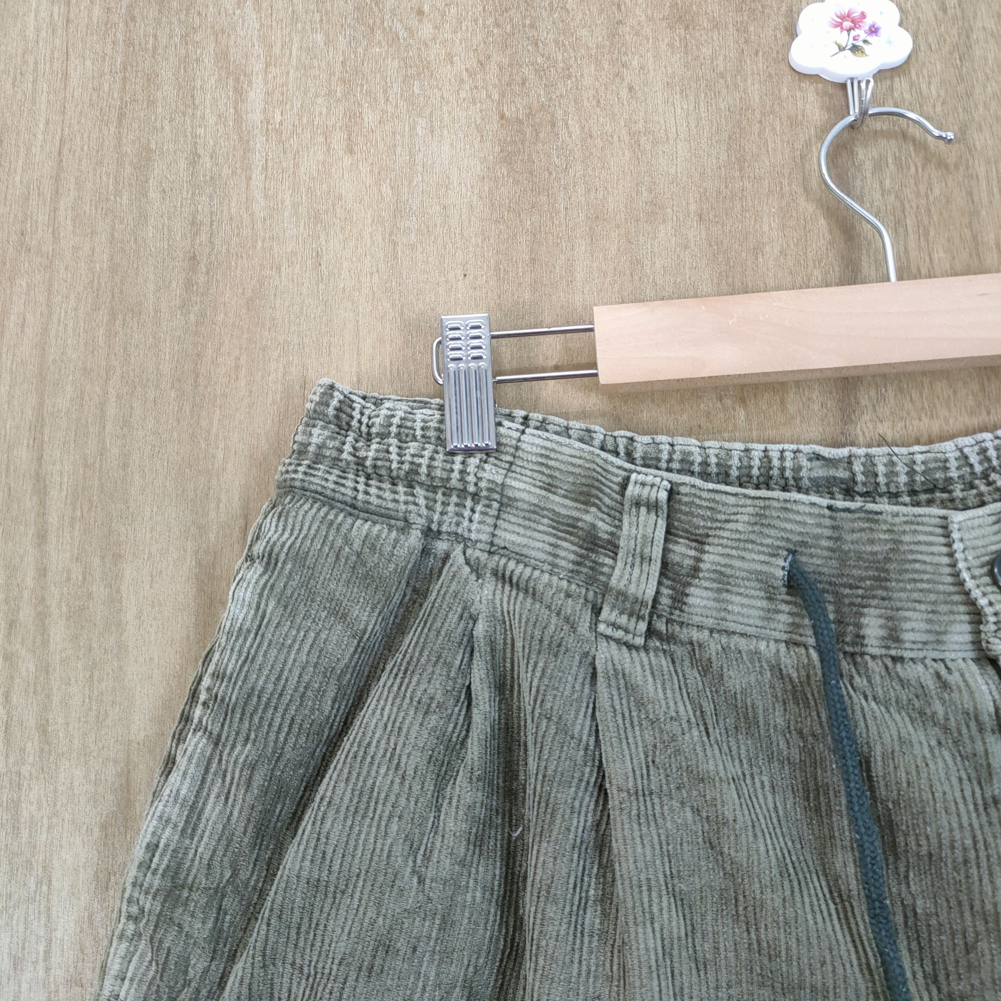 Japanese Brand JAPANESE BRAND SPRING WAIST FADED CORDUROY BAGGY PANTS Size US 38 / EU 54 - 4 Thumbnail