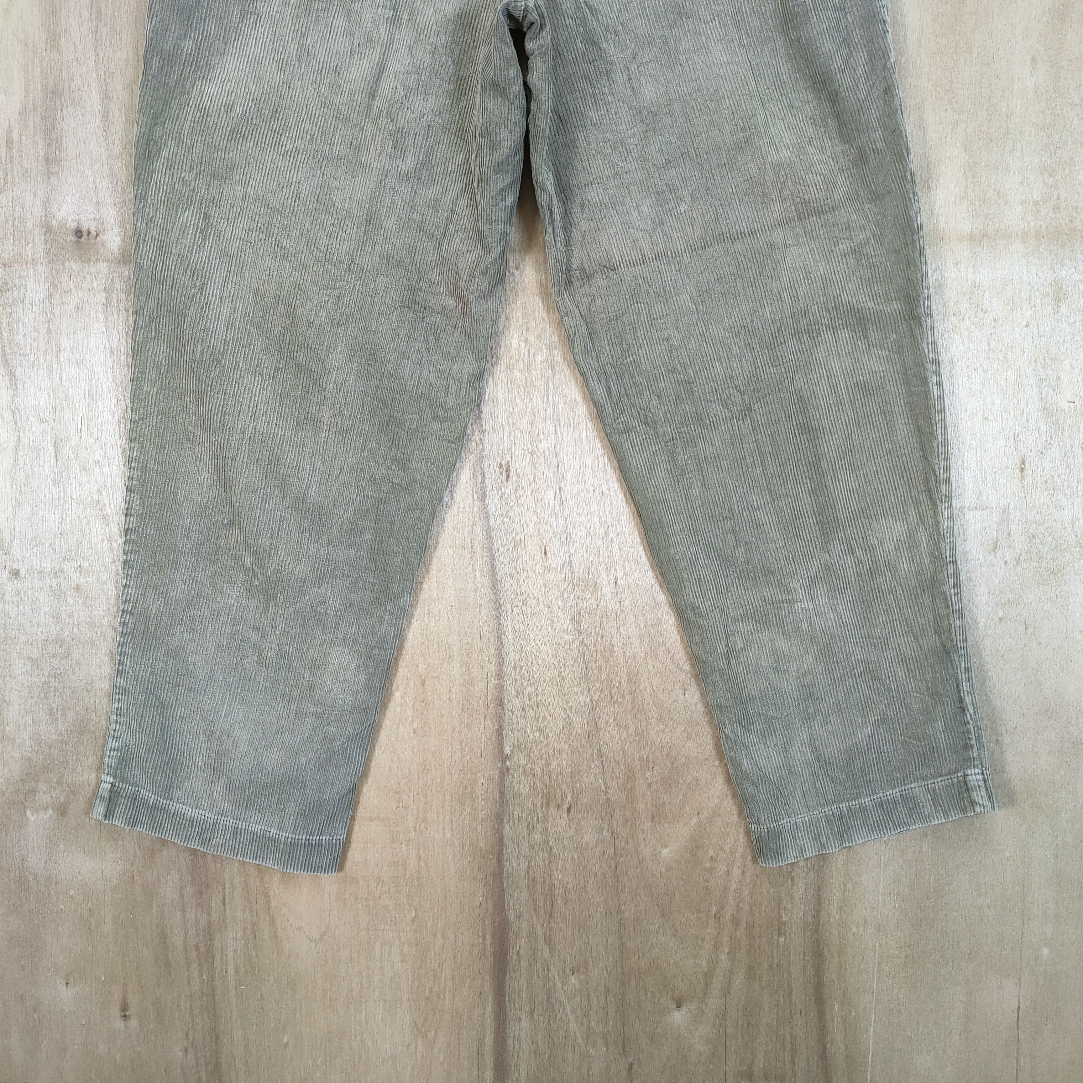 Japanese Brand JAPANESE BRAND SPRING WAIST FADED CORDUROY BAGGY PANTS Size US 38 / EU 54 - 10 Thumbnail