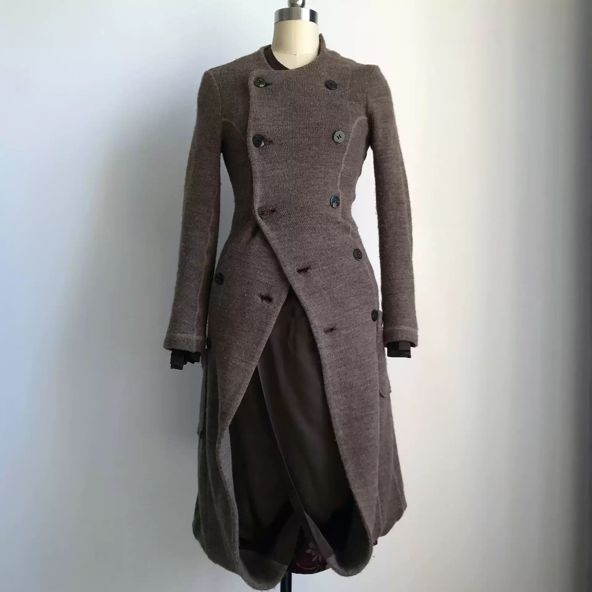 Junya Watanabe Junya Watanabe 2007Aw Overcoat Size S Size S / US 4 / IT 40 - 1 Thumbnail
