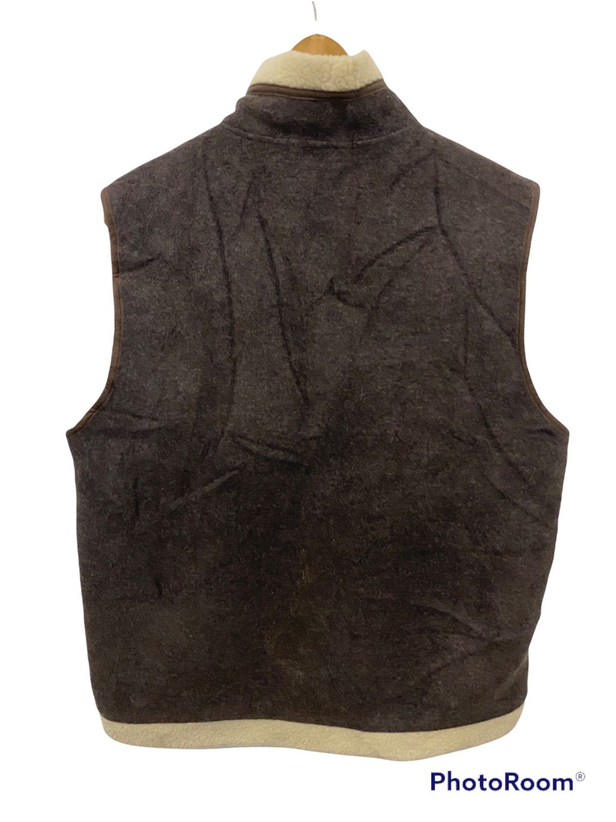 Japanese Brand × Renoma × Vintage Vintage Up Renoma Sherpa Vest Jacket Size US L / EU 52-54 / 3 - 4 Thumbnail