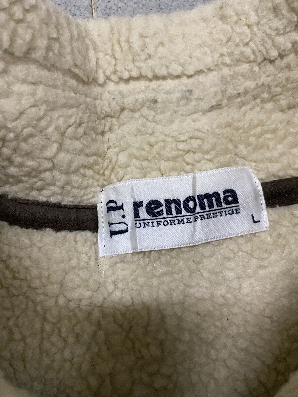 Japanese Brand × Renoma × Vintage Vintage Up Renoma Sherpa Vest Jacket Size US L / EU 52-54 / 3 - 6 Thumbnail