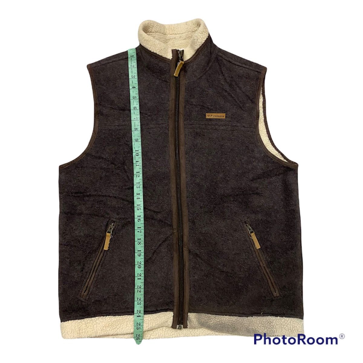 Japanese Brand × Renoma × Vintage Vintage Up Renoma Sherpa Vest Jacket Size US L / EU 52-54 / 3 - 14 Thumbnail