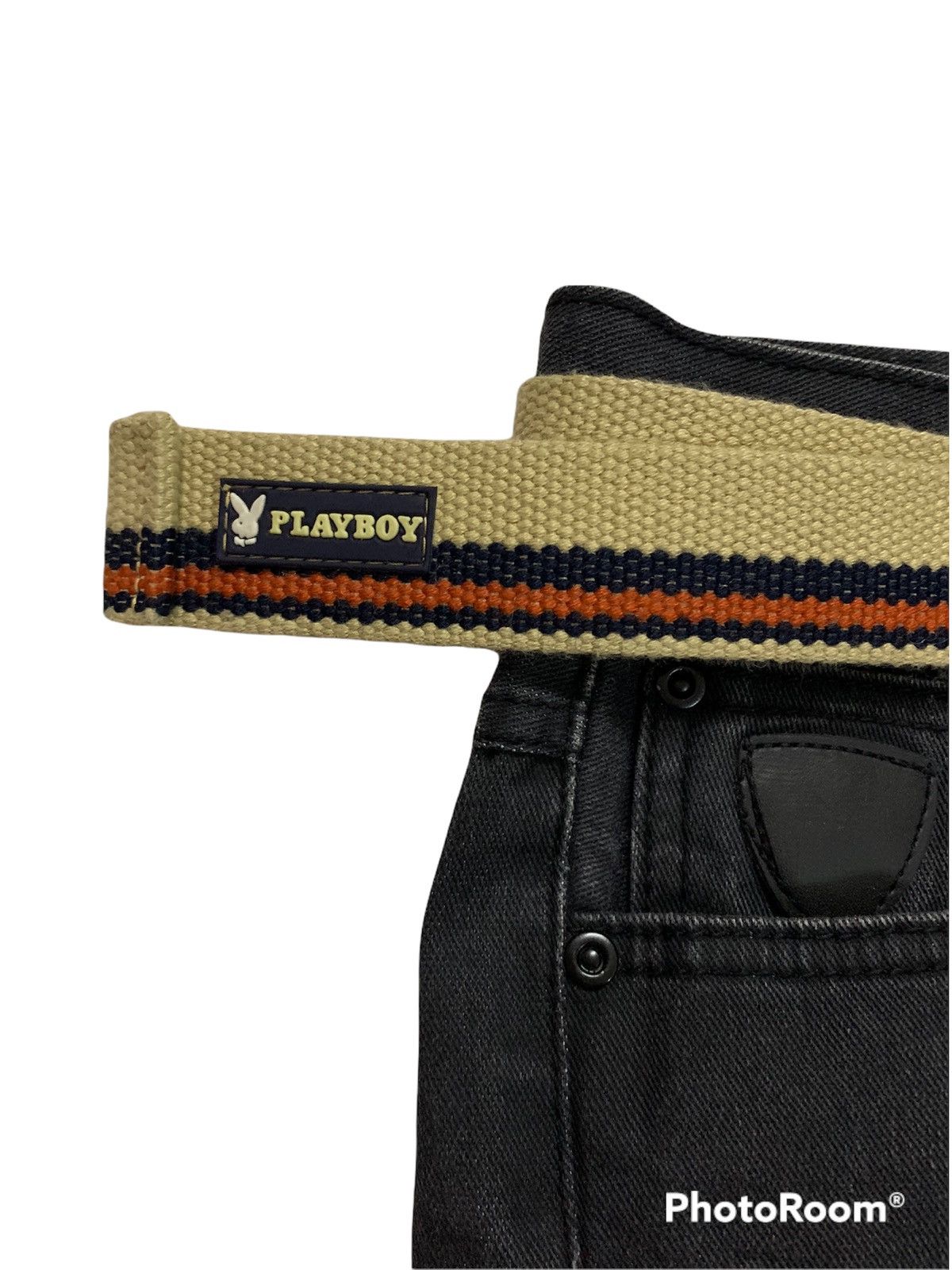 Other × Playboy PLAYBOY Canvas Belt Size 34 - 4 Thumbnail
