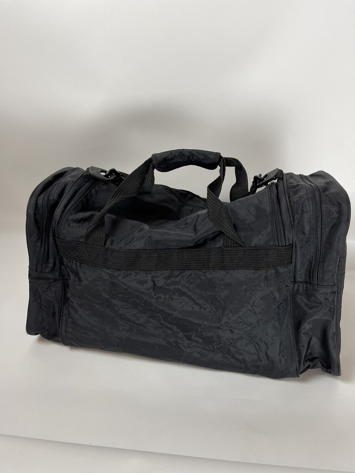 Nike Nike Vintage 90s triple swoosh black big bag luggage Size ONE SIZE - 12 Thumbnail