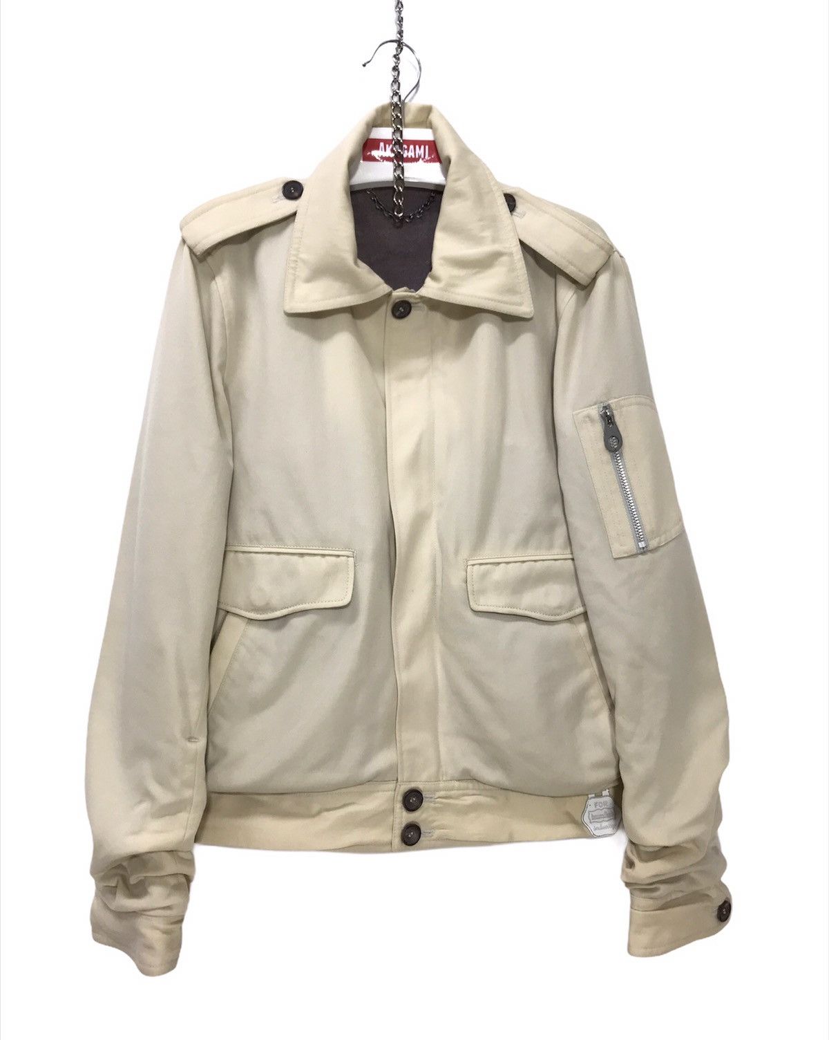 Japanese Brand 💖 Miharayasuhiro Wool Bomber Style Jacket 2🟩 Size US M / EU 48-50 / 2 - 1 Thumbnail