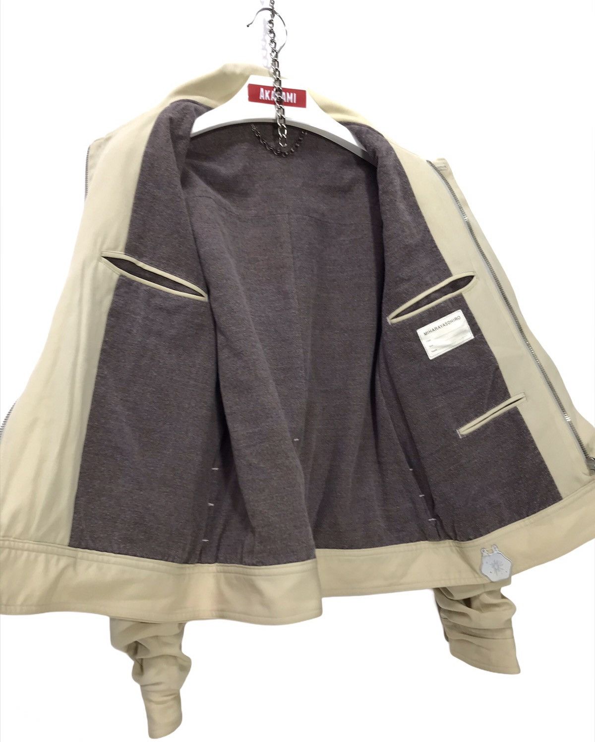 Japanese Brand 💖 Miharayasuhiro Wool Bomber Style Jacket 2🟩 Size US M / EU 48-50 / 2 - 3 Thumbnail