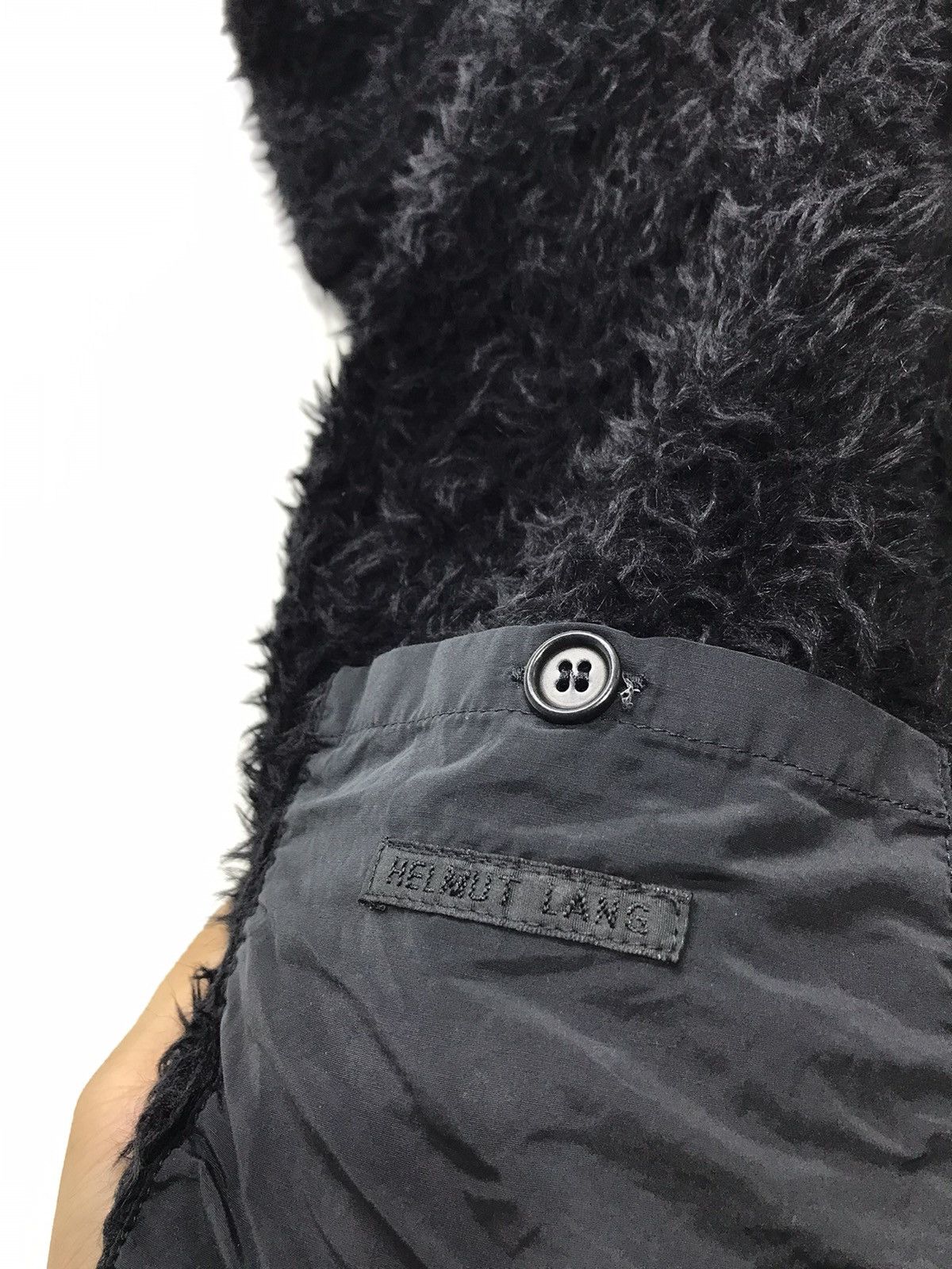 Helmut Lang ⚡Made in Italy Vtg Helmut Lang Overcoat Fur Lining Slim 2🟩2 Size US S / EU 44-46 / 1 - 9 Thumbnail