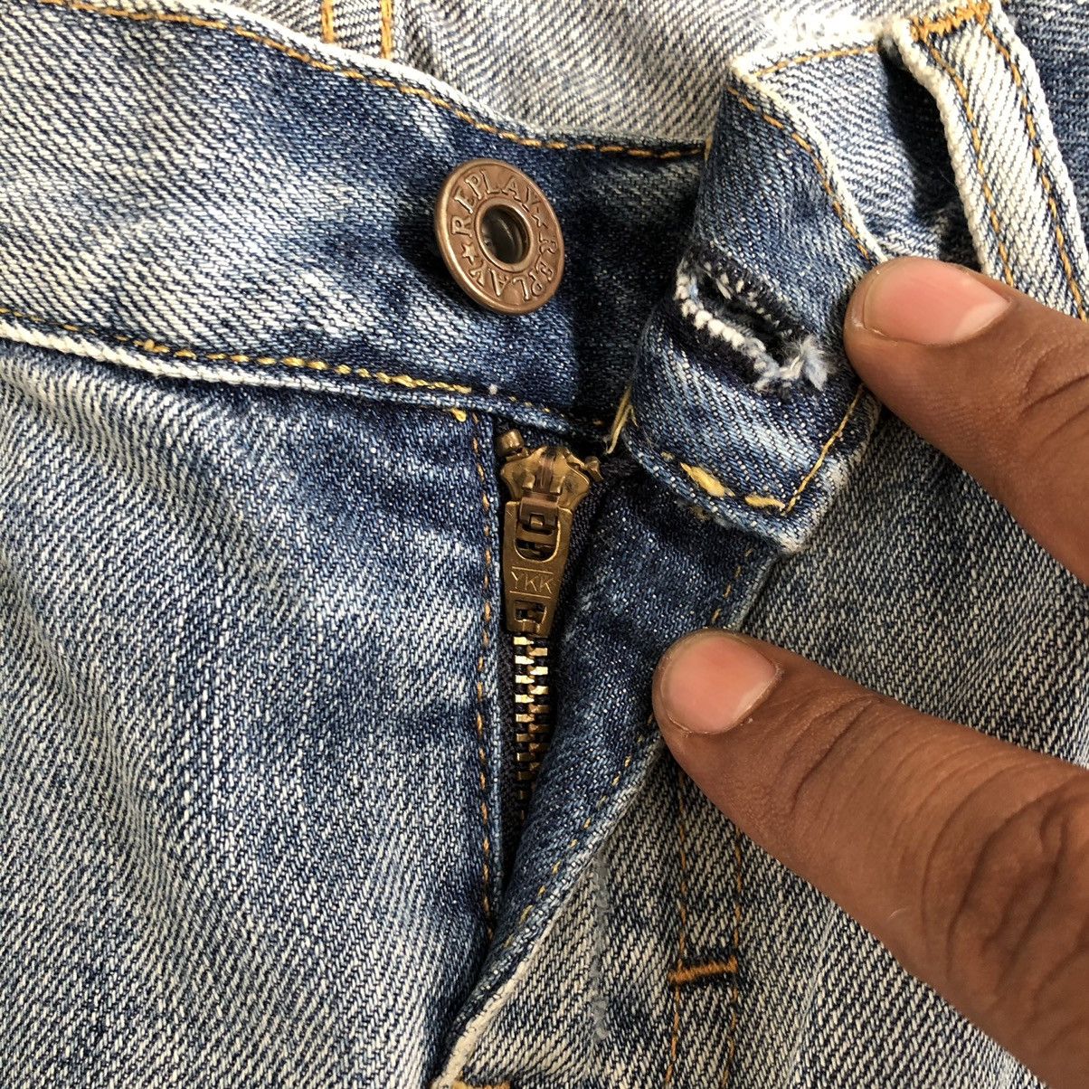 Replay × Vintage Vintage Replay Diestrees Denim Jeans Size US 30 / EU 46 - 6 Thumbnail