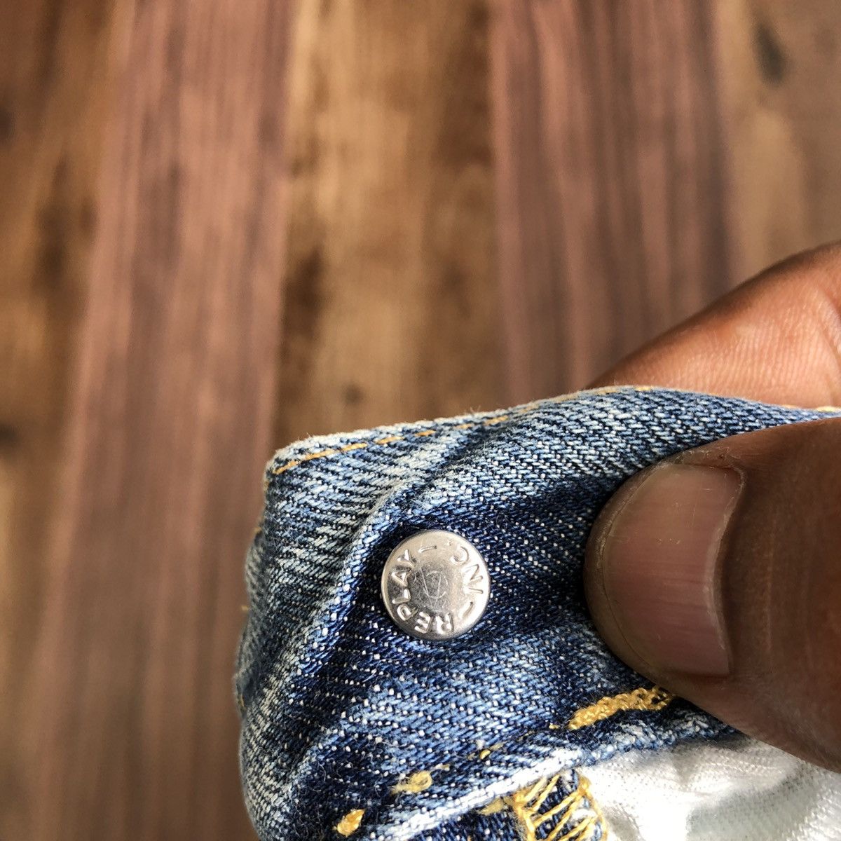 Replay × Vintage Vintage Replay Diestrees Denim Jeans Size US 30 / EU 46 - 8 Thumbnail