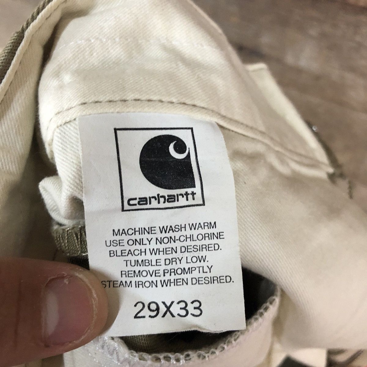 Carhartt Carhartt Light Brown Straight Pants #3372 Size US 28 / EU 44 - 12 Thumbnail