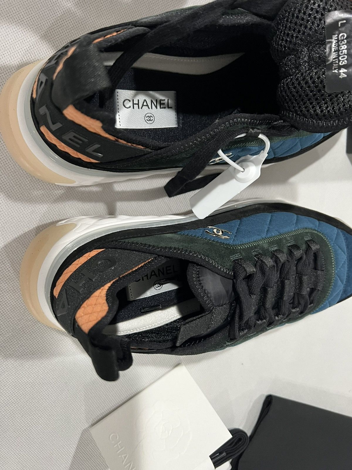Chanel Chanel mens sneakers. 44/11. Size US 11 / EU 44 - 6 Thumbnail