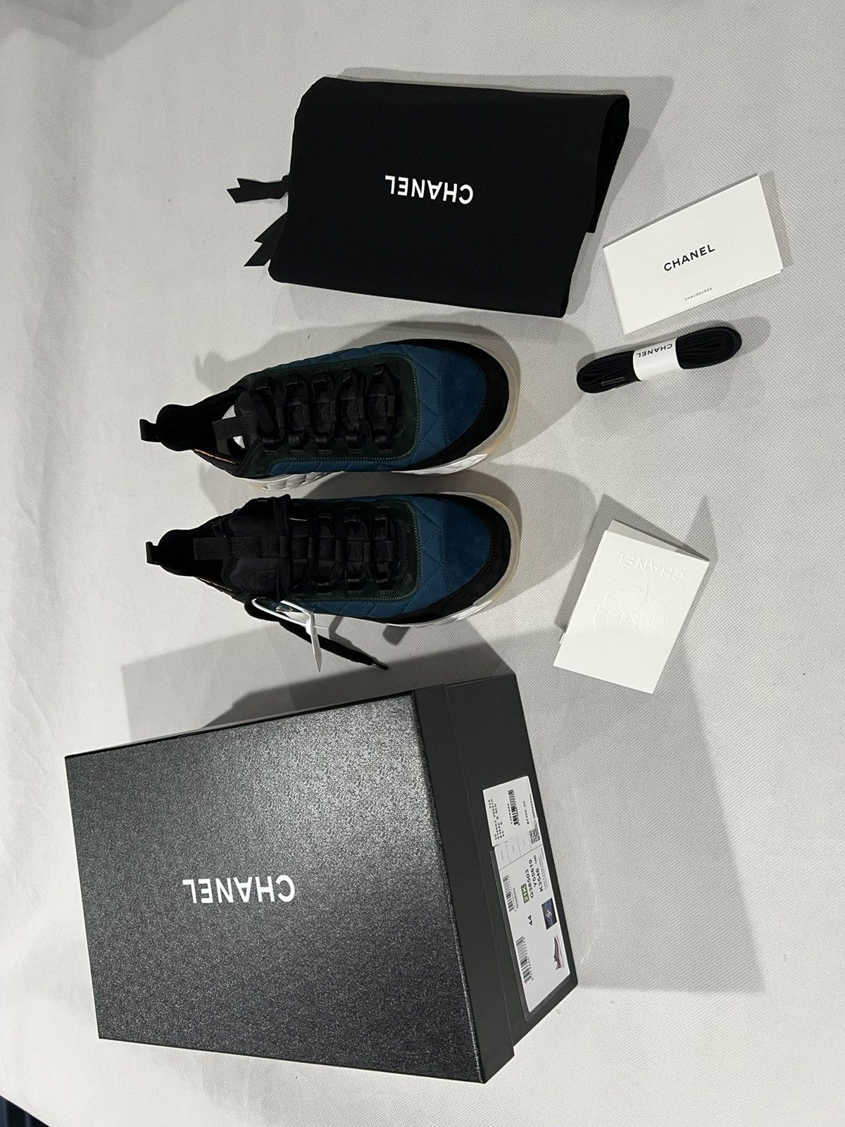 Chanel Chanel mens sneakers. 44/11. Size US 11 / EU 44 - 1 Thumbnail