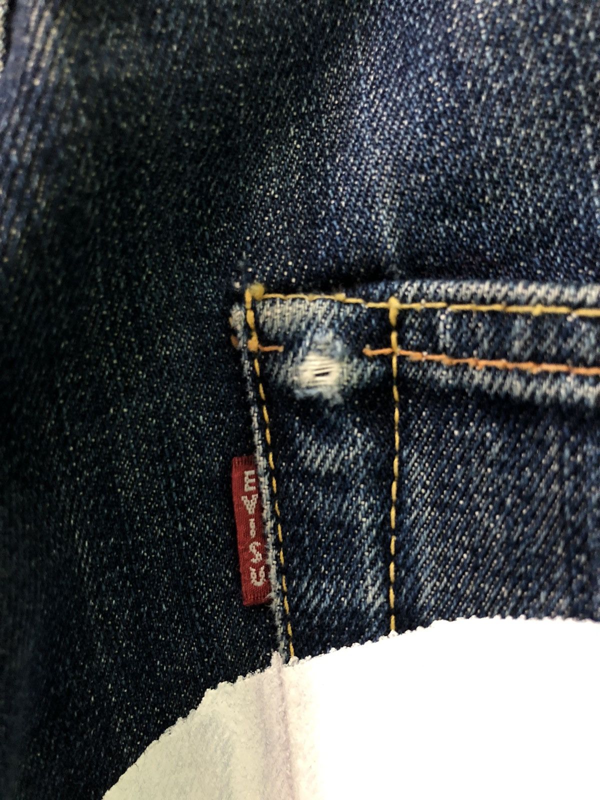 Evisu Evisu Yamane Daicock Blue Denim Jeans Travis Scott Size US 32 / EU 48 - 4 Thumbnail