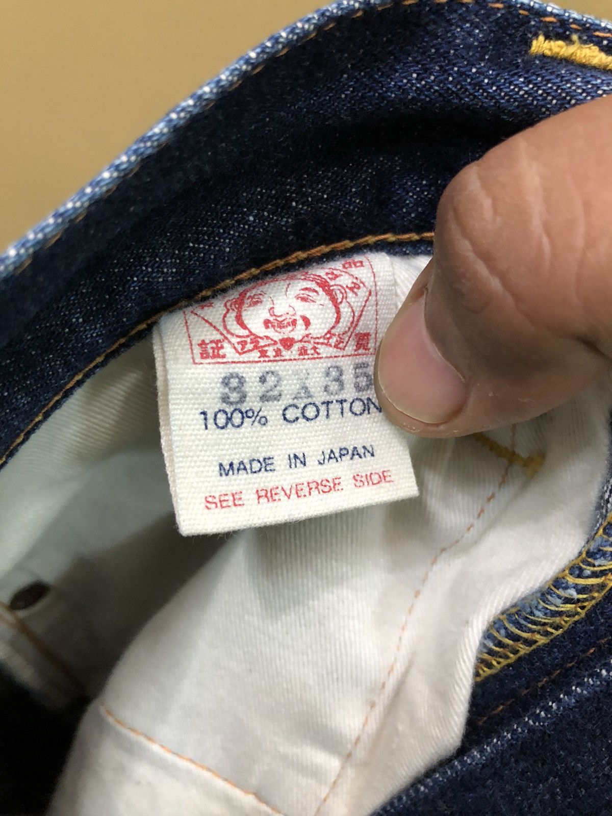Evisu Evisu Yamane Daicock Blue Denim Jeans Travis Scott Size US 32 / EU 48 - 7 Thumbnail