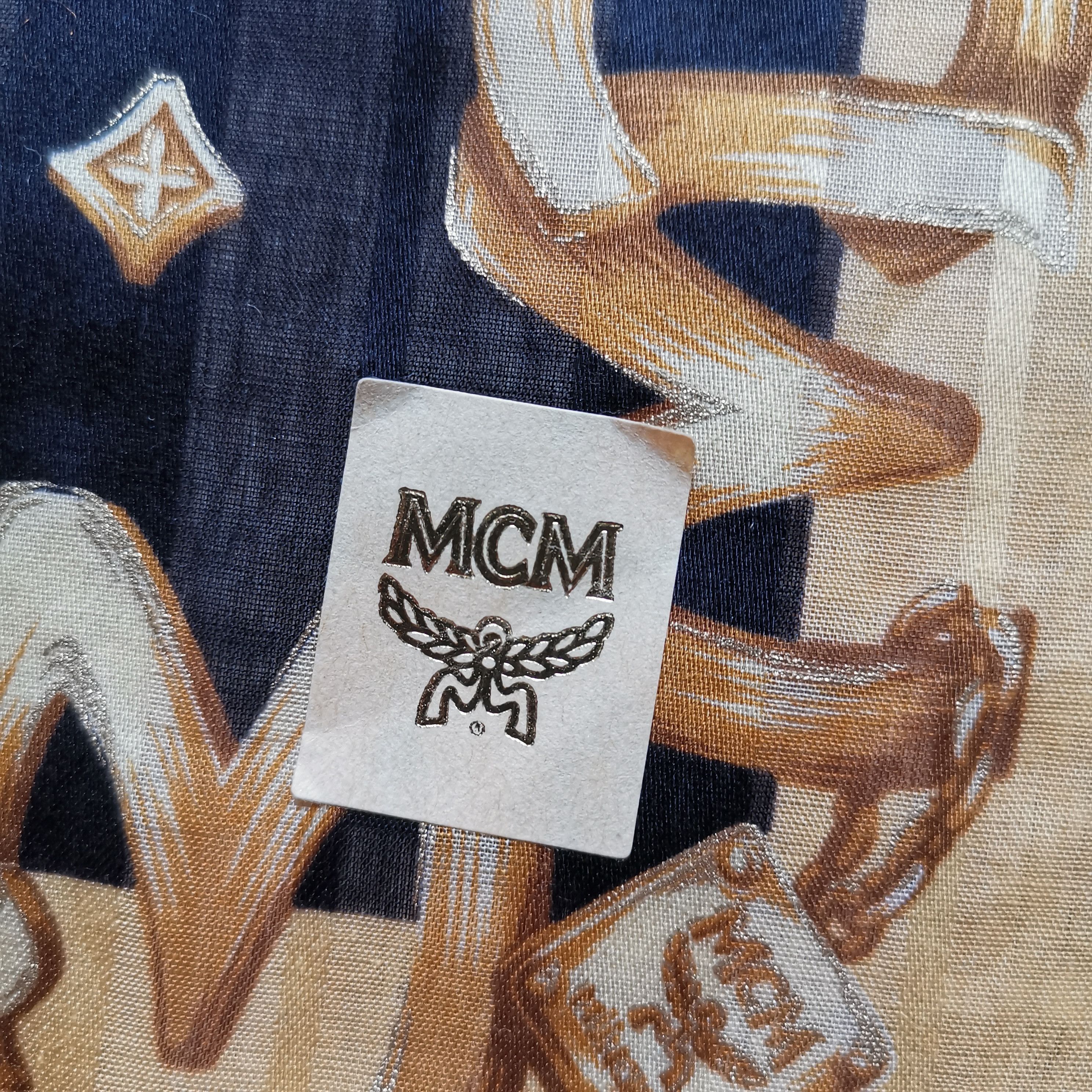 MCM Mcm monogram pocket scarf Size ONE SIZE - 3 Thumbnail