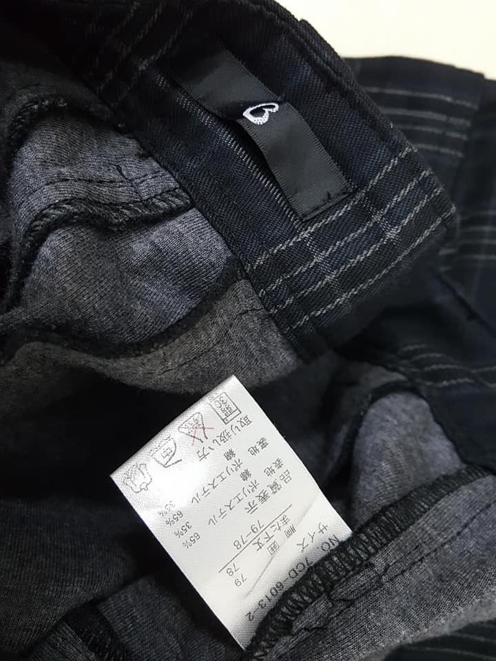 Japanese Brand Cargo Baggy Tartan Plaid Size US 34 / EU 50 - 7 Thumbnail