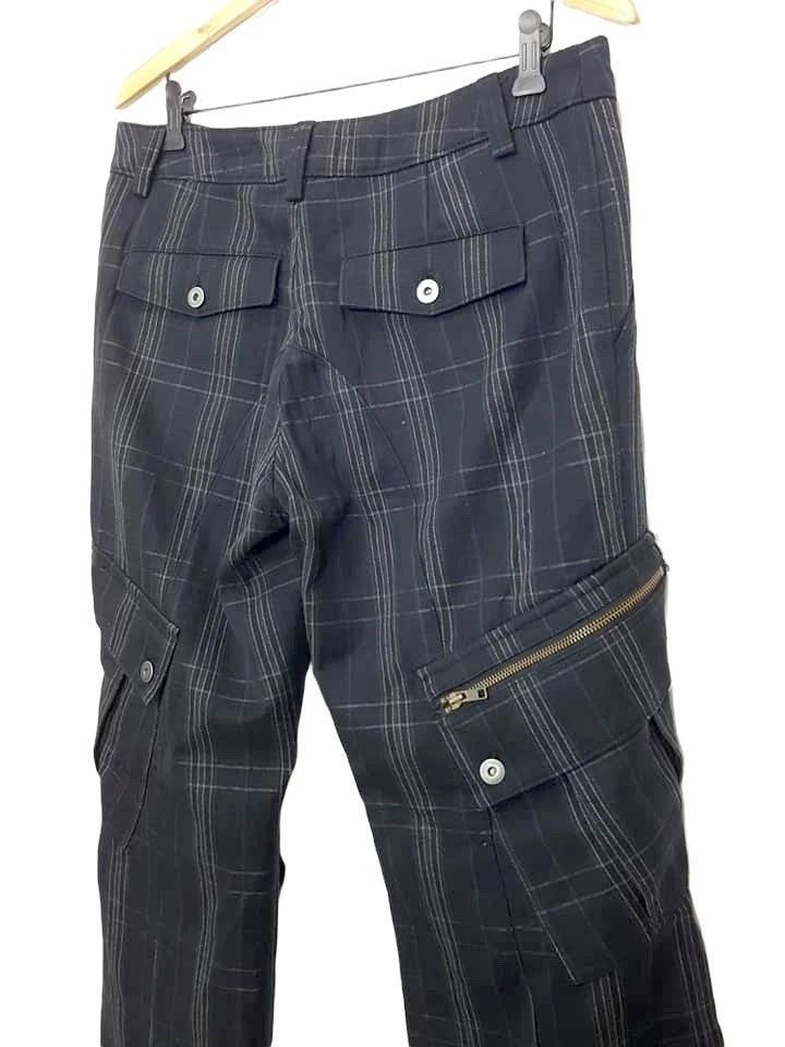 Japanese Brand Cargo Baggy Tartan Plaid Size US 34 / EU 50 - 1 Thumbnail