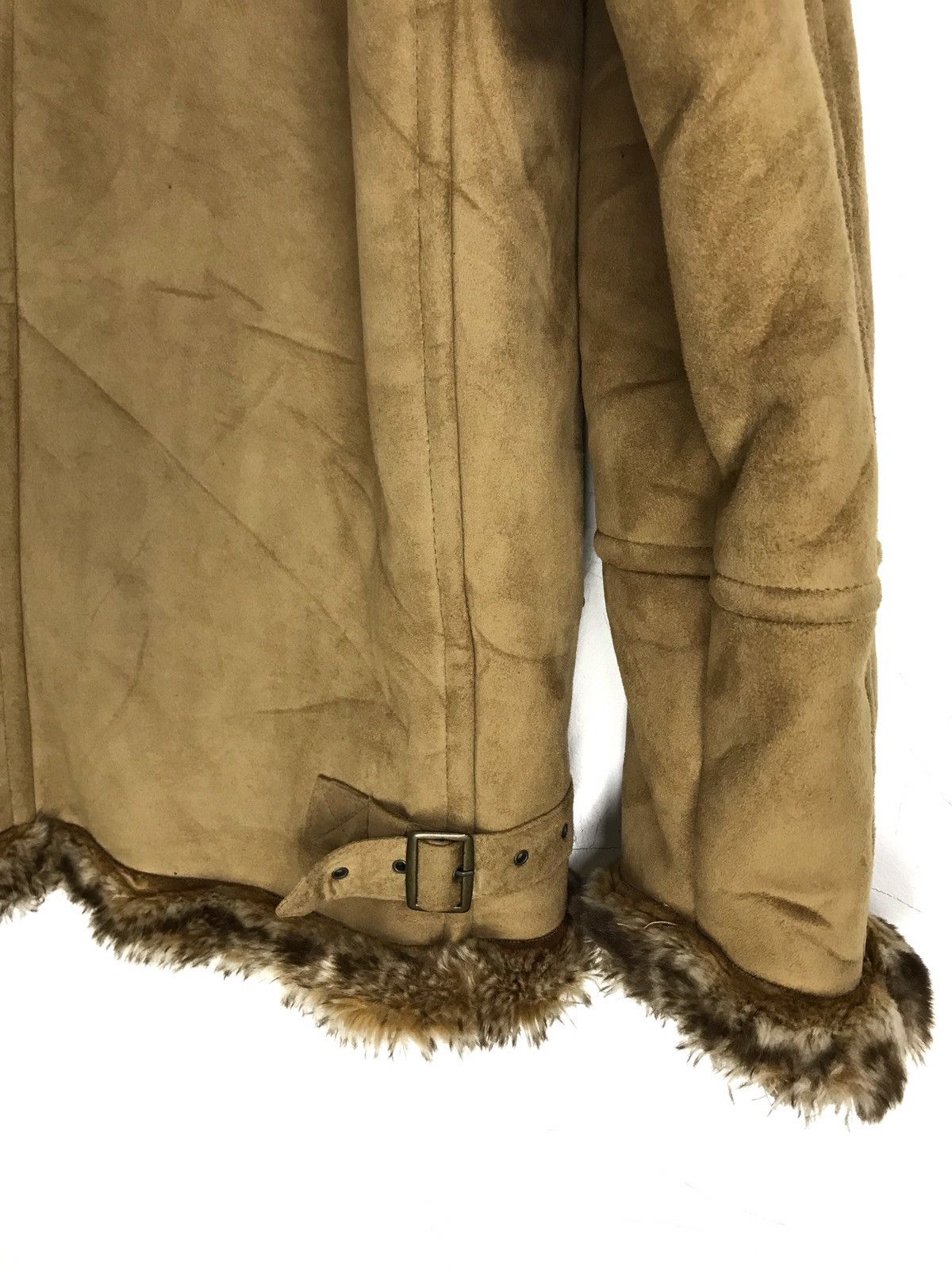 Counter Intelligence Counter Culture Sheepskins Sherling Coat Jacket Size US L / EU 52-54 / 3 - 6 Thumbnail