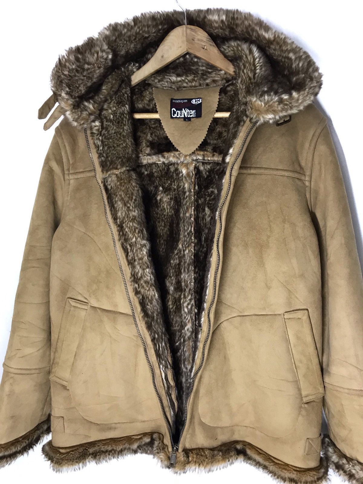 Counter Culture Sheepskins Sherling Coat Jacket