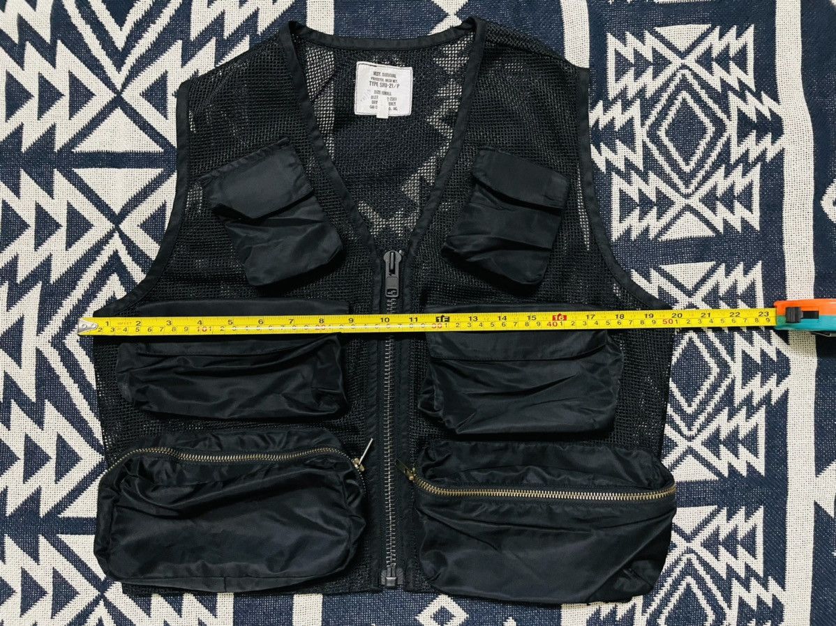 Japanese Brand 🔥BEST OFFER🔥Vintage 2001 Tactical Survival Vest Size 38S - 5 Thumbnail