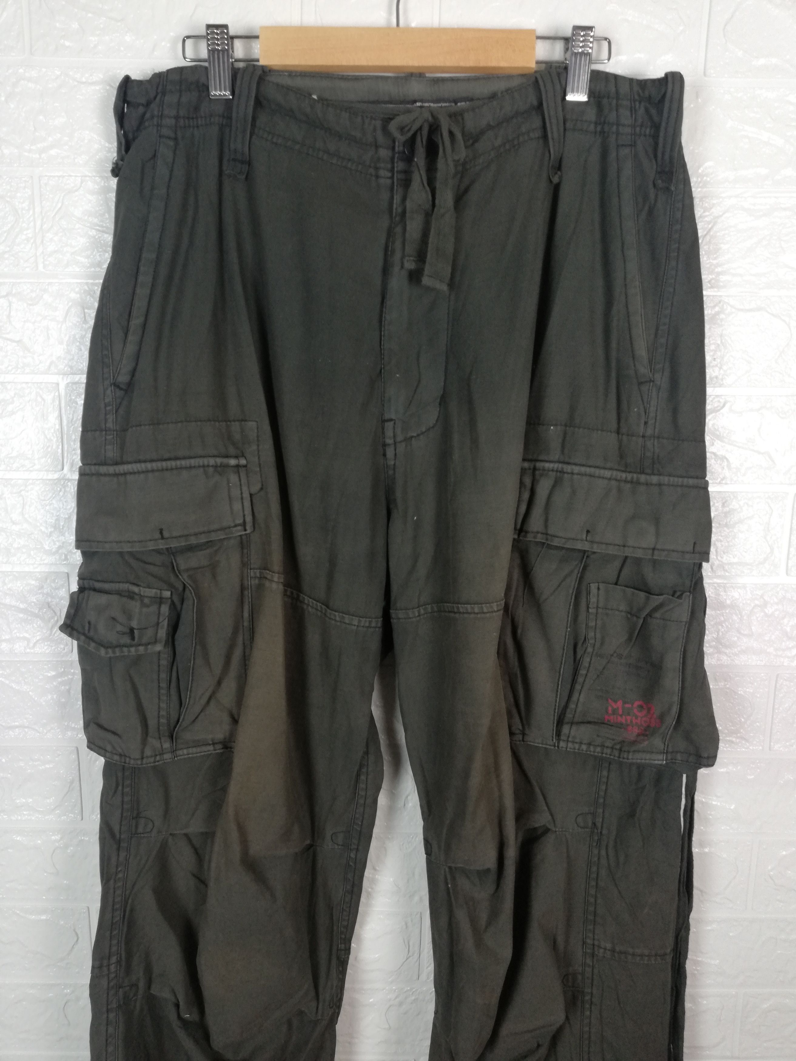 Japanese Brand × Vintage 💥Japanese Brand Bondage Multi Pocket Cargo Pants #0727💥 Size US 31 - 3 Thumbnail