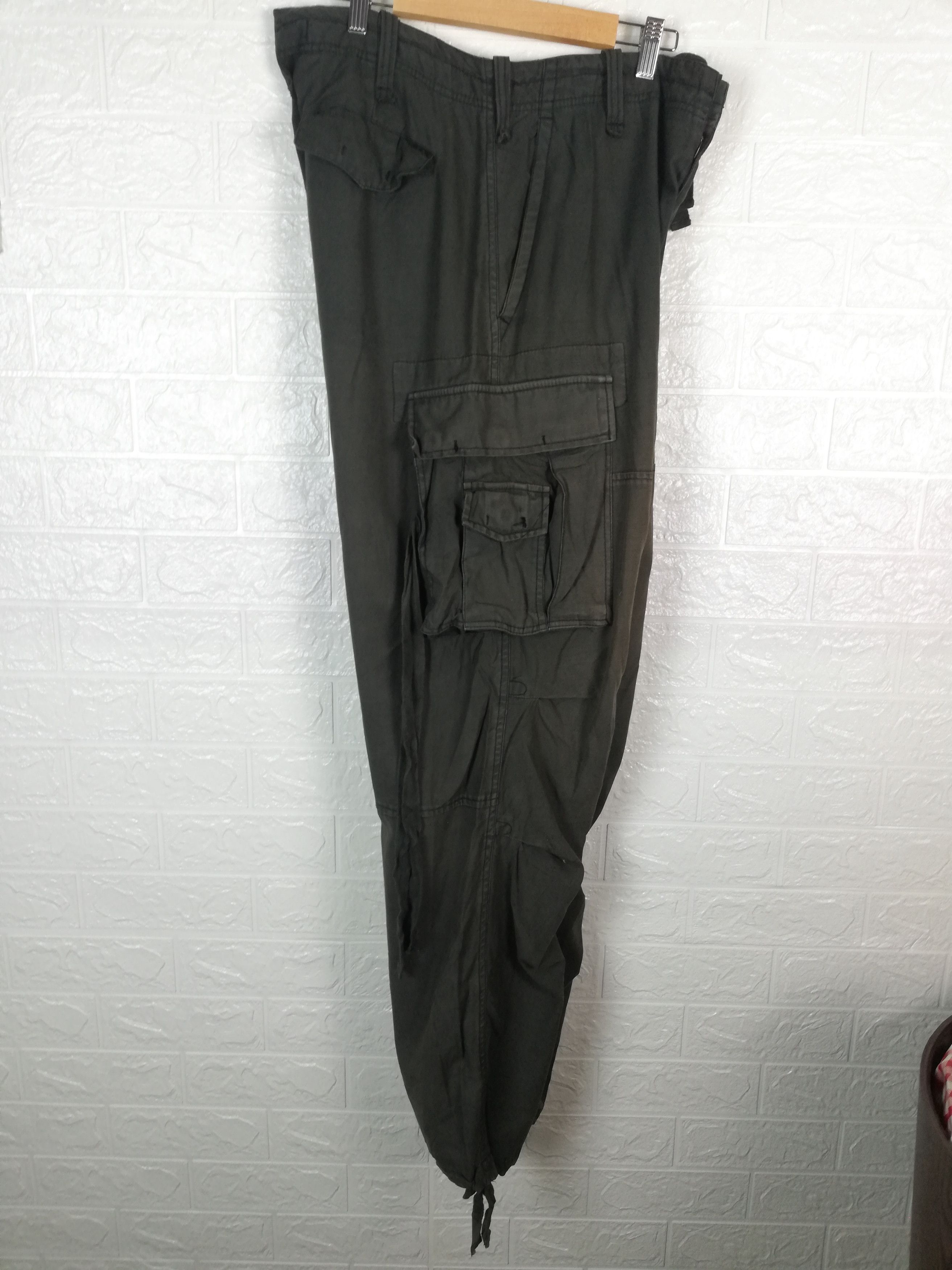 Japanese Brand × Vintage 💥Japanese Brand Bondage Multi Pocket Cargo Pants #0727💥 Size US 31 - 10 Thumbnail