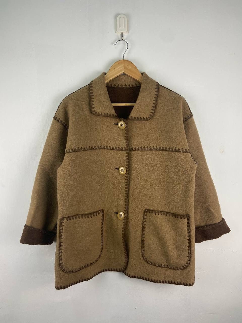 Japanese Brand Vintage Reversible Patchwork Jacket Kapital Style Size US M / EU 48-50 / 2 - 1 Thumbnail