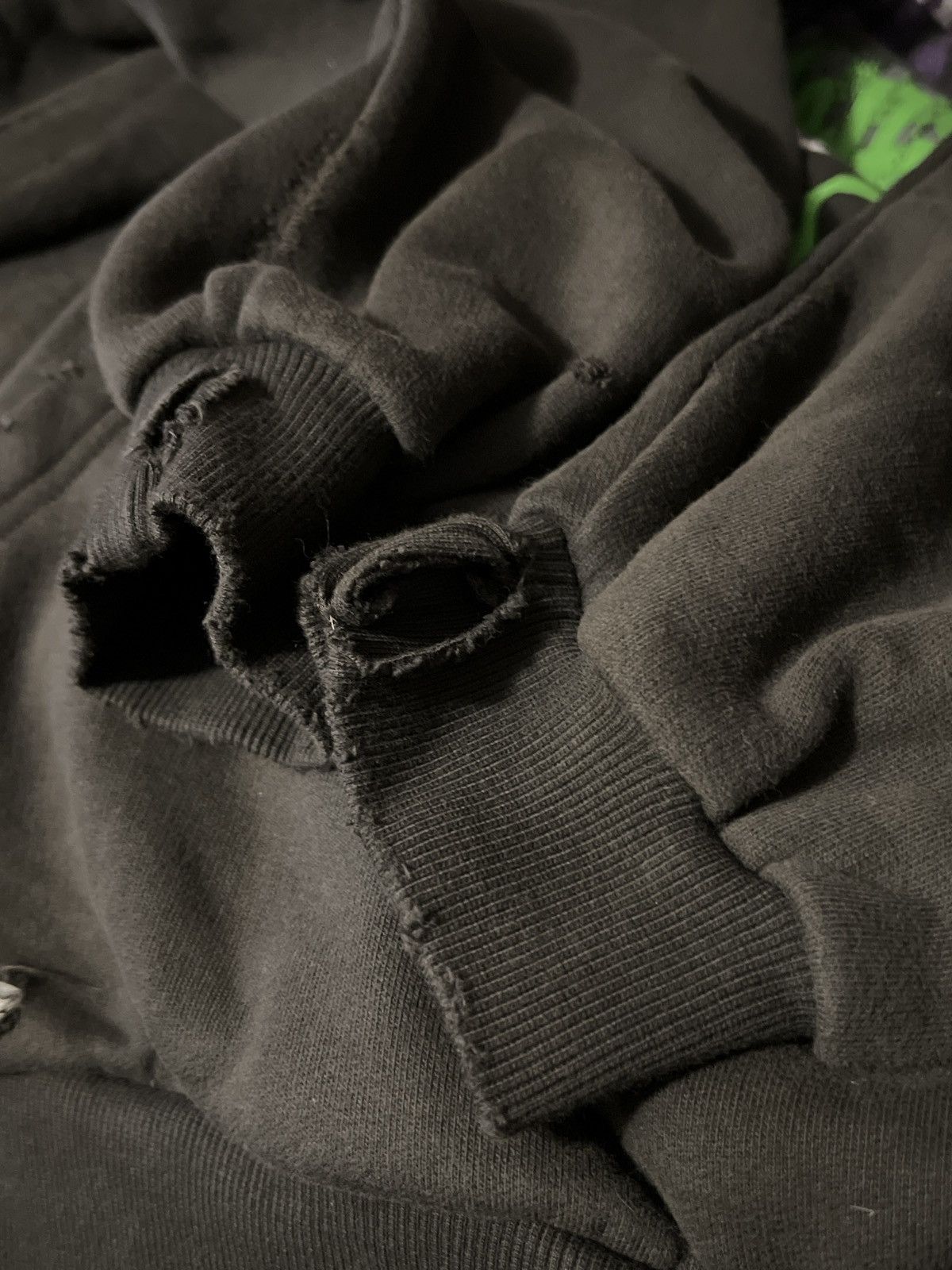 Japanese Brand Destroyed Hoodie Size US L / EU 52-54 / 3 - 11 Thumbnail
