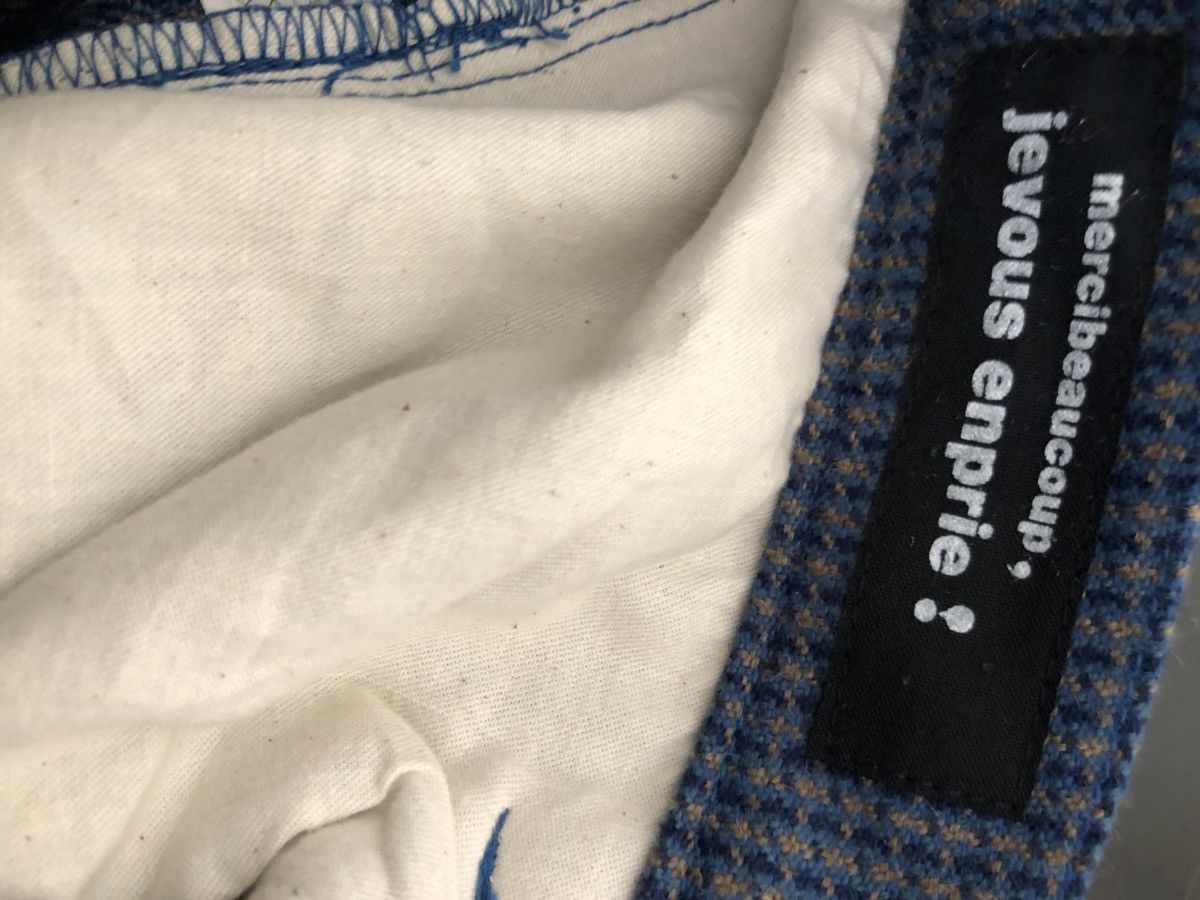 Issey Miyake × mercibeaucoup Issey Miyake Mercibeaucoup Acrylic Wool Trouser Pant Size US 28 / EU 44 - 6 Thumbnail