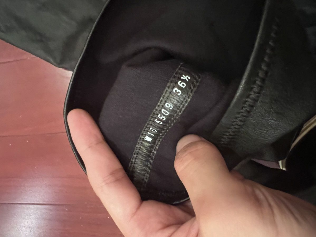 Rick Owens Rick owens mainline stretch boots in black/milk size36.5 Size US 5 / EU 37 - 6 Thumbnail