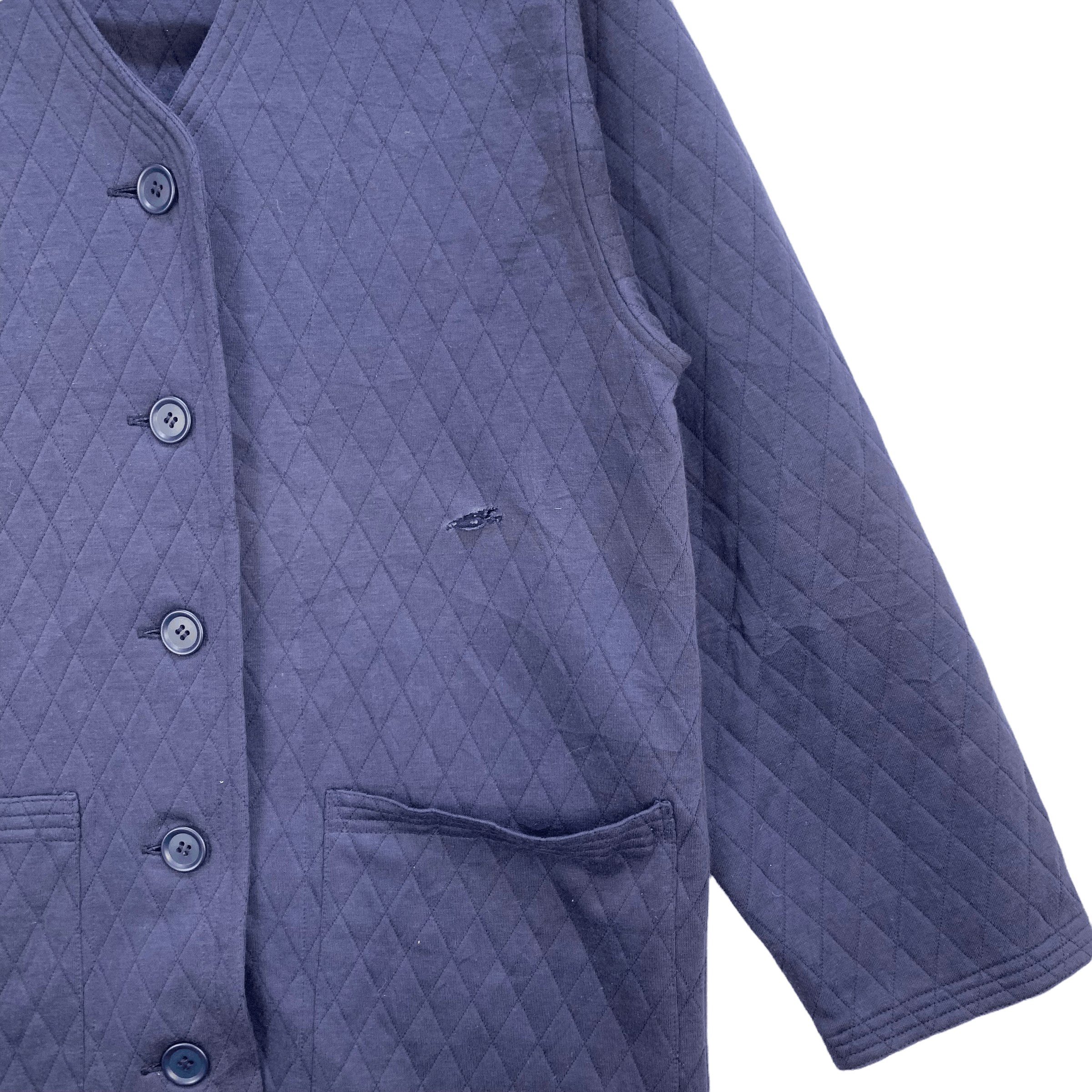 Yohji Yamamoto Y's For Living Quilted Jacket #3997-138 Size US S / EU 44-46 / 1 - 4 Thumbnail