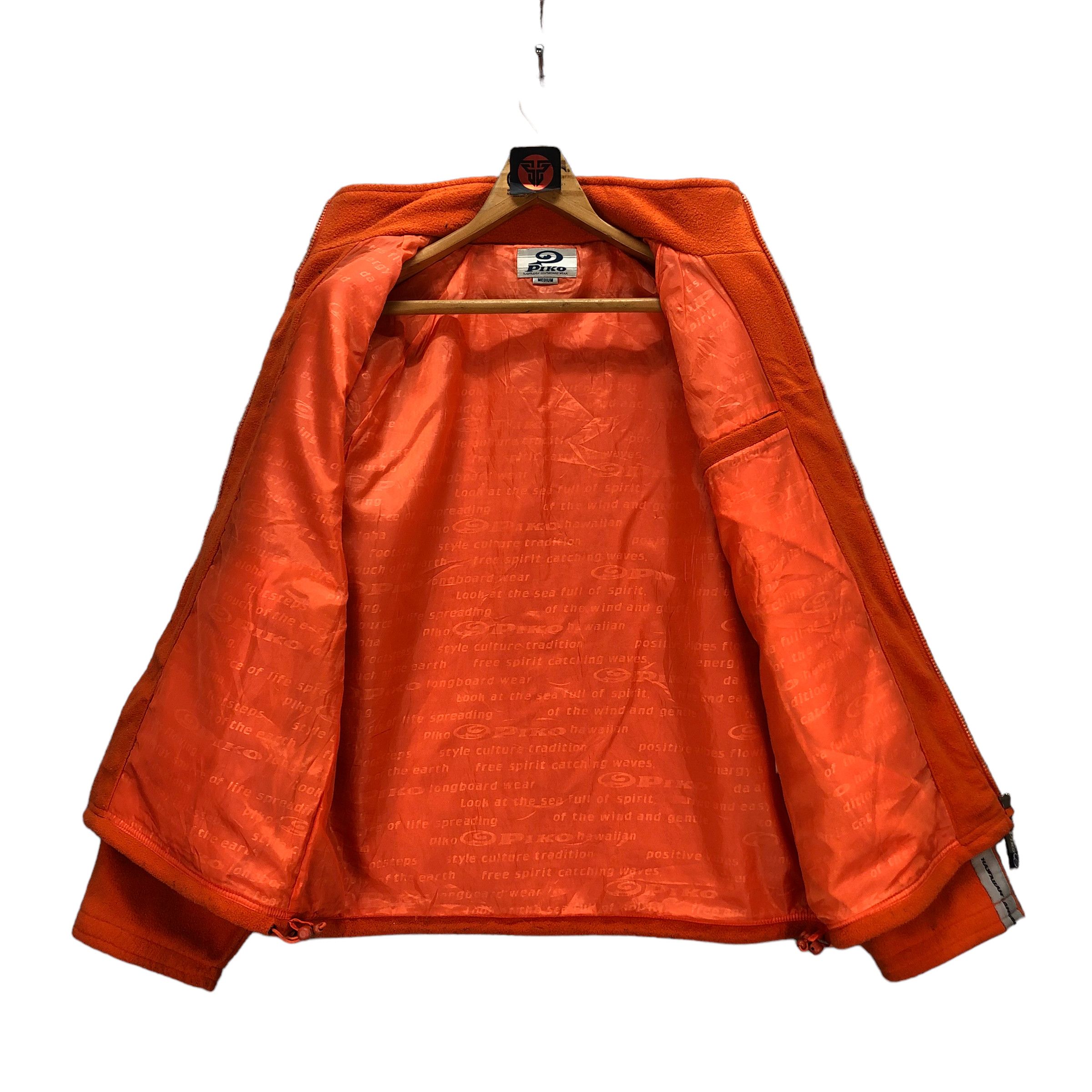 Japanese Brand PIKO HAWAIIAN LONGBOARD WEAR FLEECE #7118-110 Size US M / EU 48-50 / 2 - 10 Thumbnail