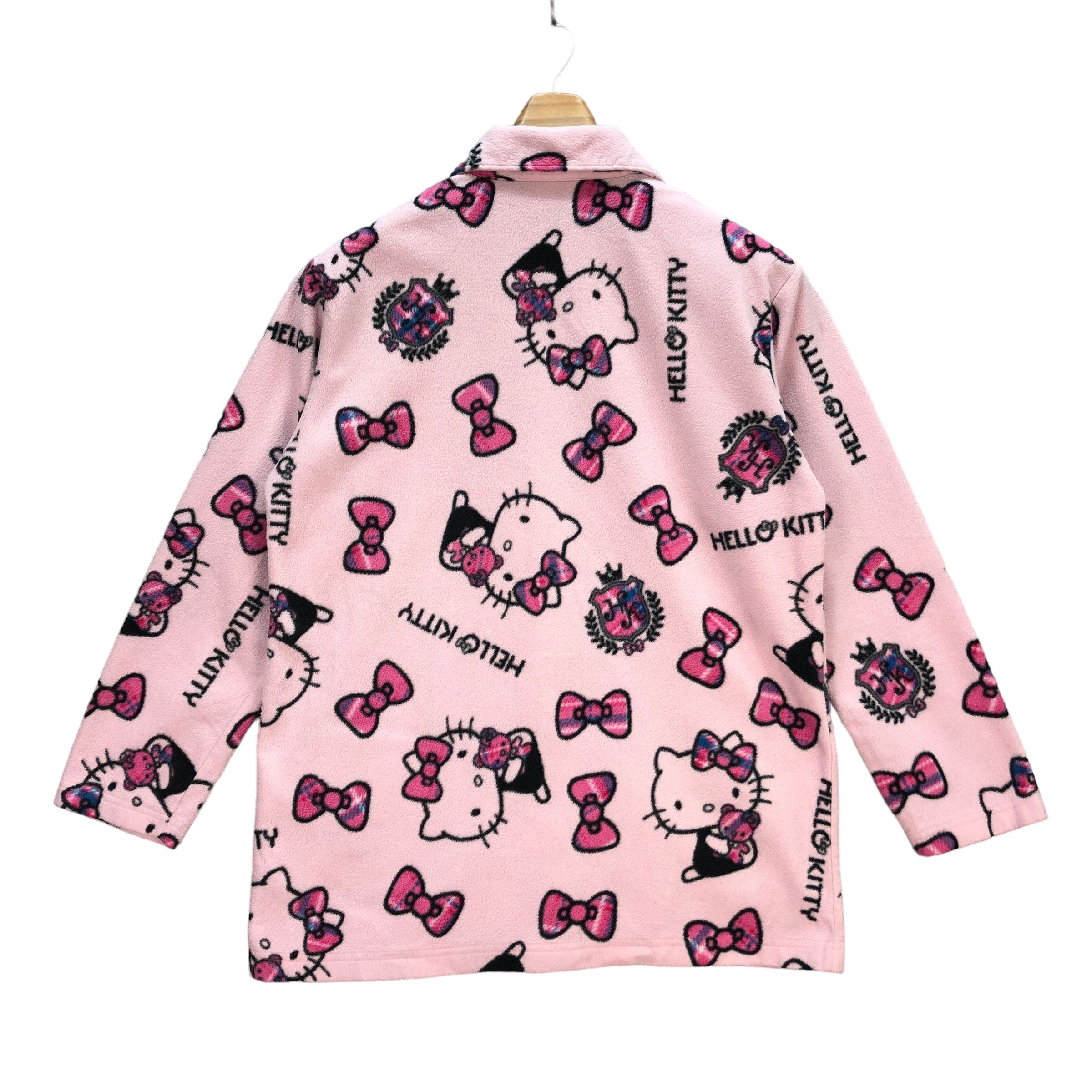 Japanese Brand HELLO KITTY FULLPRINT FLEECE #7121-110 Size L / US 10 / IT 46 - 8 Thumbnail